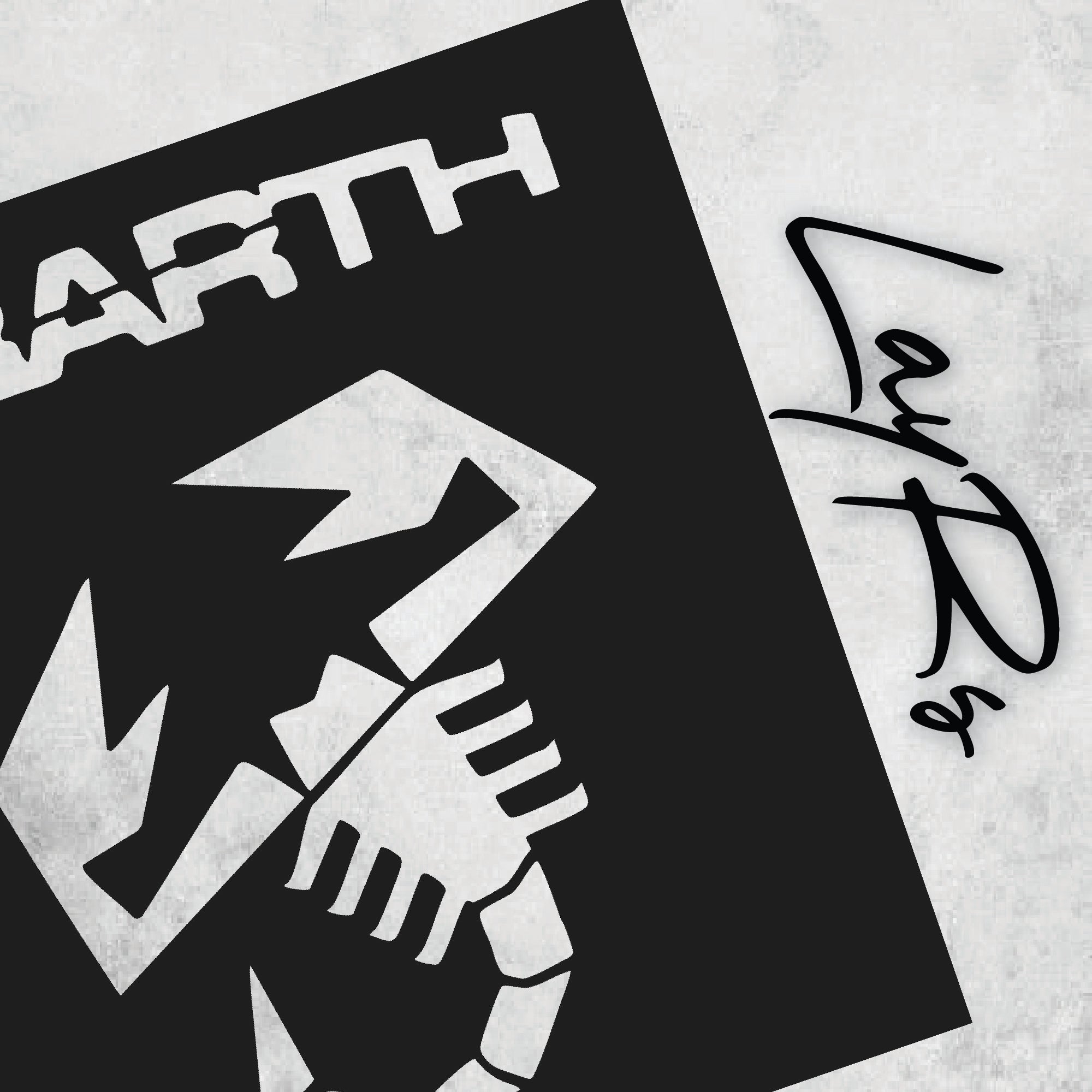 Carpet Stencil Abarth