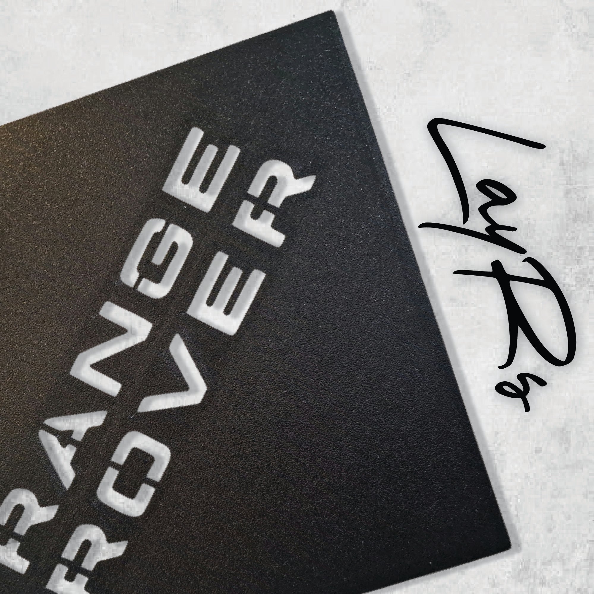 Carpet Stencil Range Rover