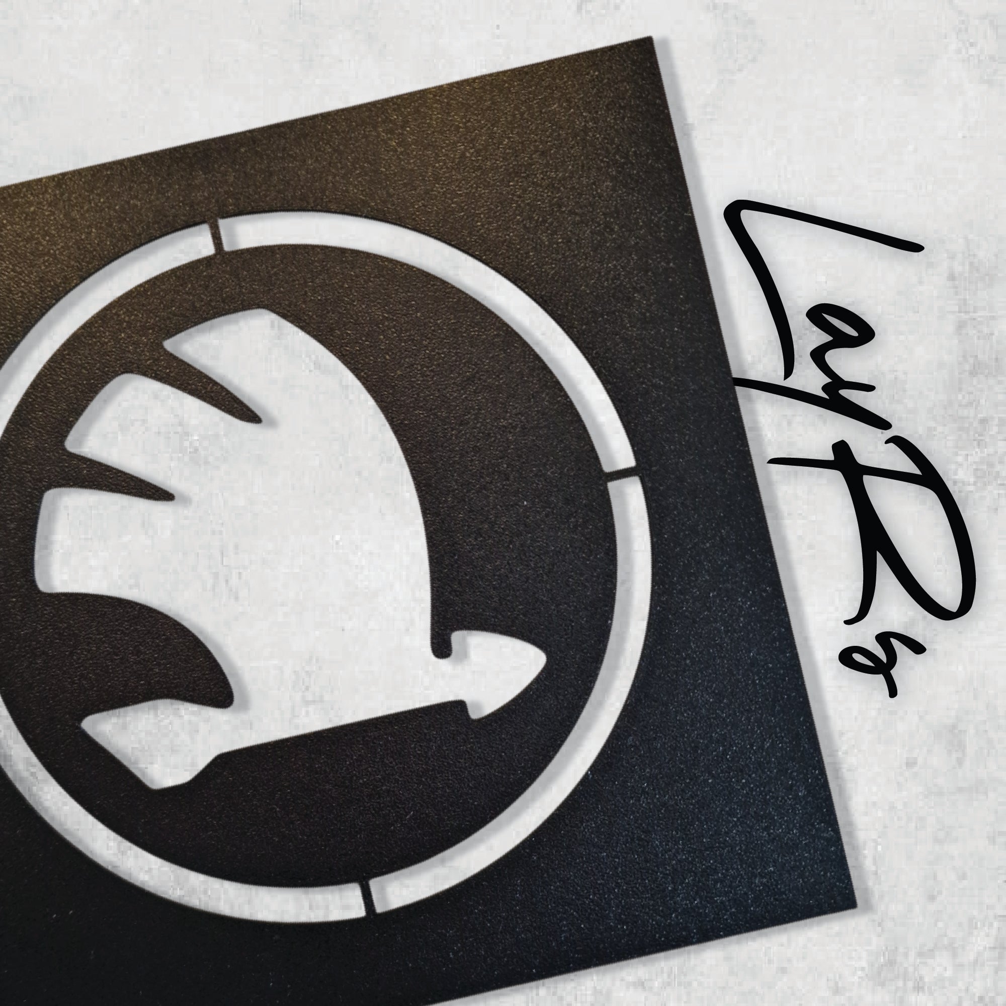 Carpet Stencil Skoda